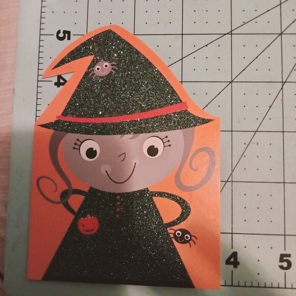 Hallmark Halloween Card Witch You May Might Have Lots of Fun - Picture 2 of 5